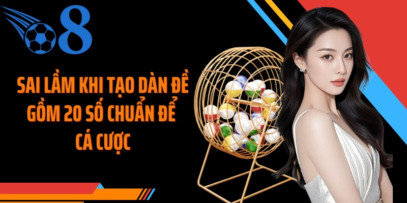 Sai lầm khi tạo dàn đề gồm 20 số chuẩn để cá cược